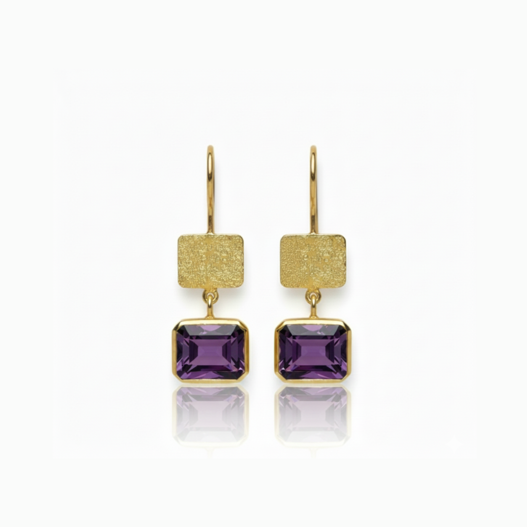Ira | Amethyst | Earring