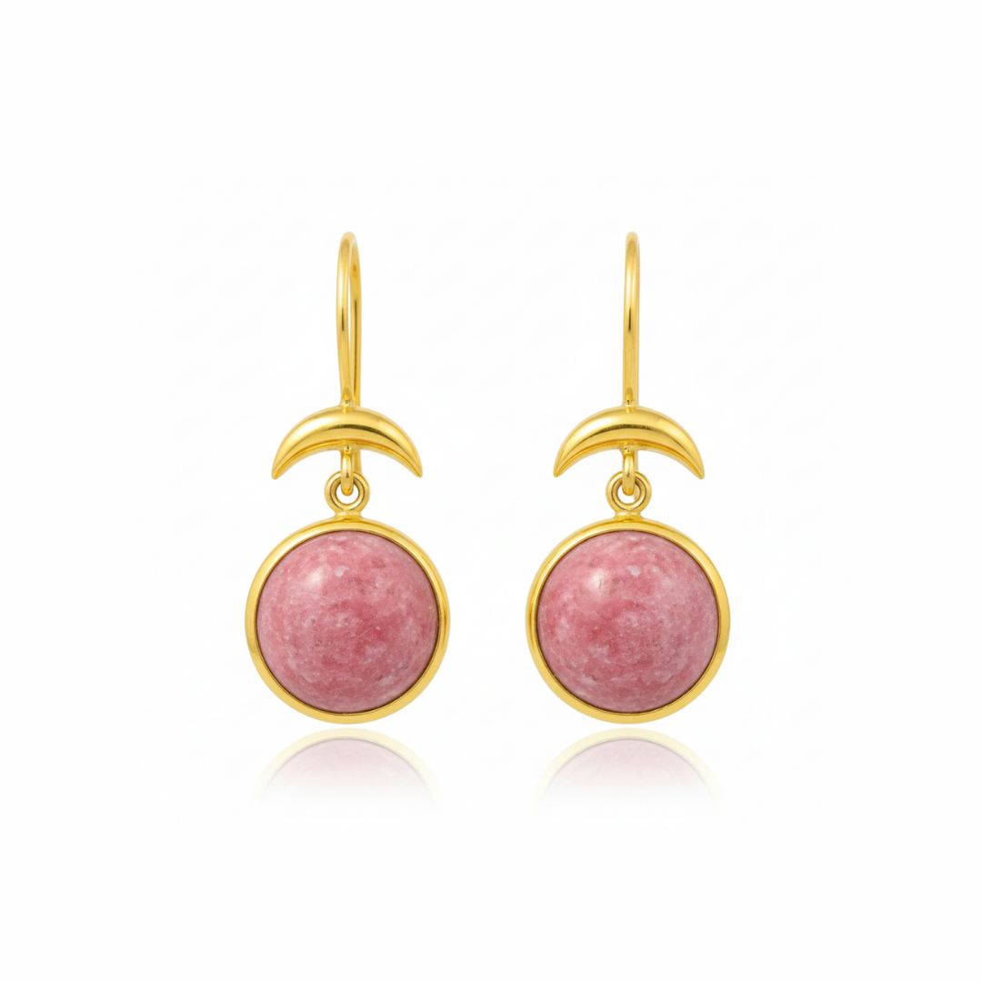 Livie | Thulite | Earrings