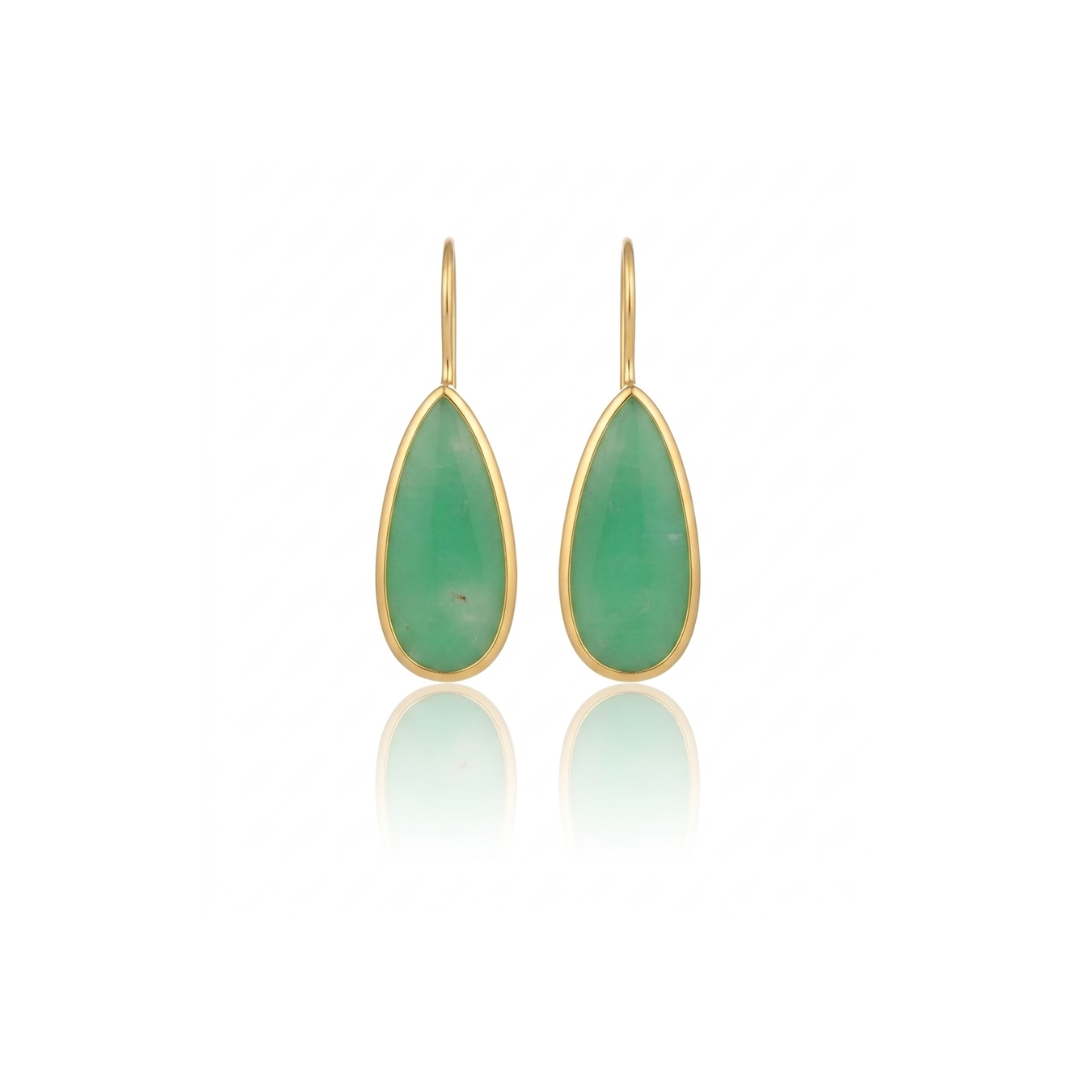 Chrysoprase | Drop Earring