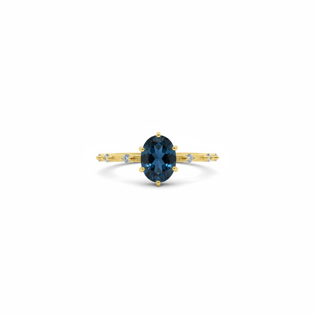 Sienna | London Blue Topaz | Ring