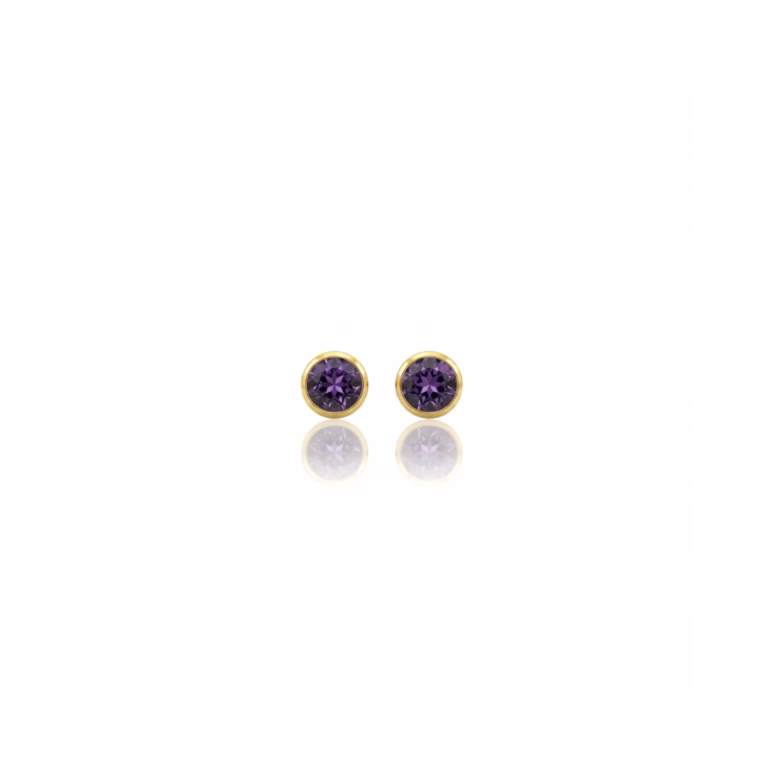 Maya | Amethyst | Studs