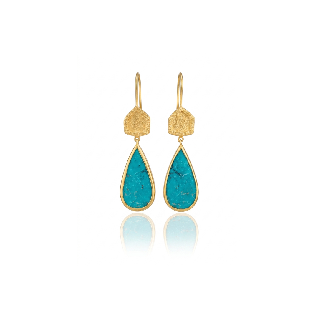 One Off | Irani Turquoise | Earrings