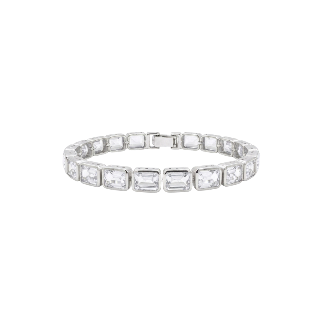Misha | White Topaz | Tennis Bracelet