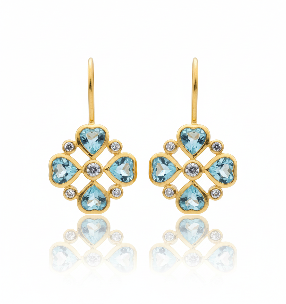 Winter Drop Earrings