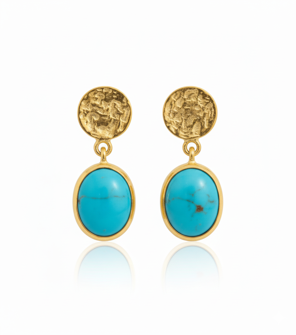 Hannah | Turquoise | Earrings