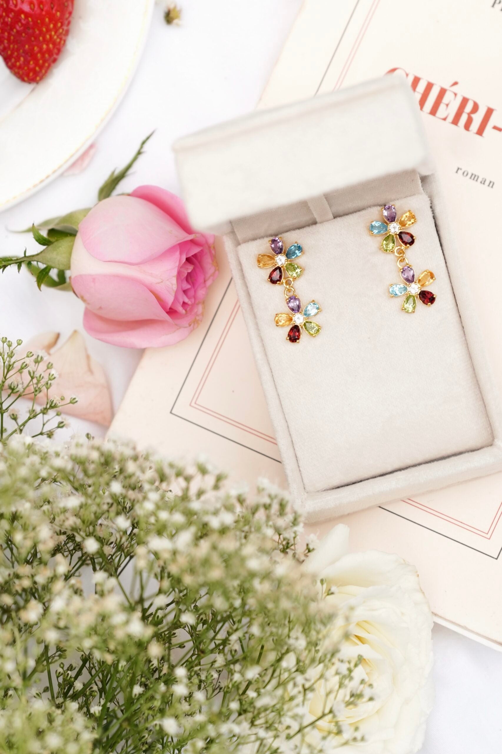 Yasmin | Multi Color | Earrings