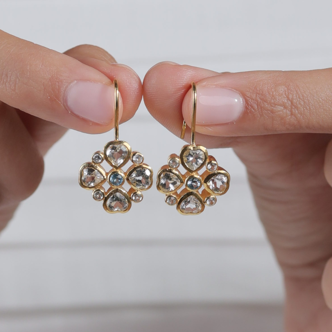 Winter Drop Earrings