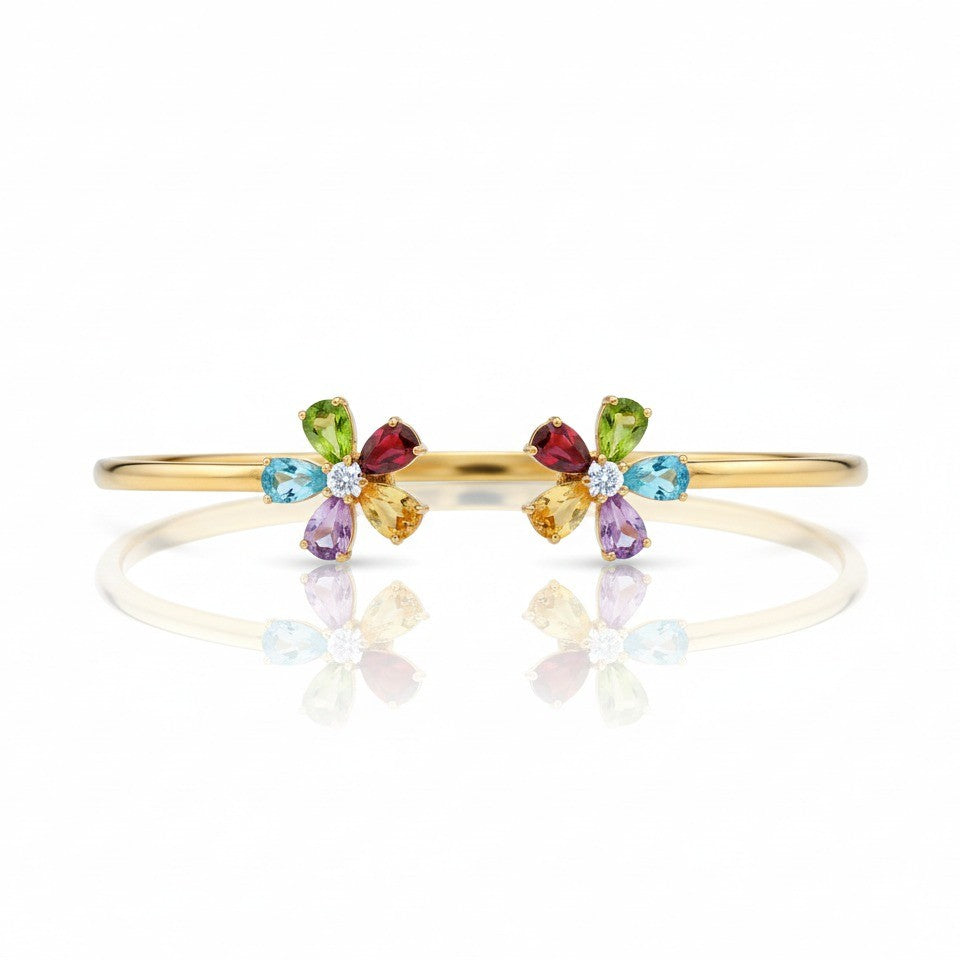 Yasmin | Multi Color | Cuff bangle