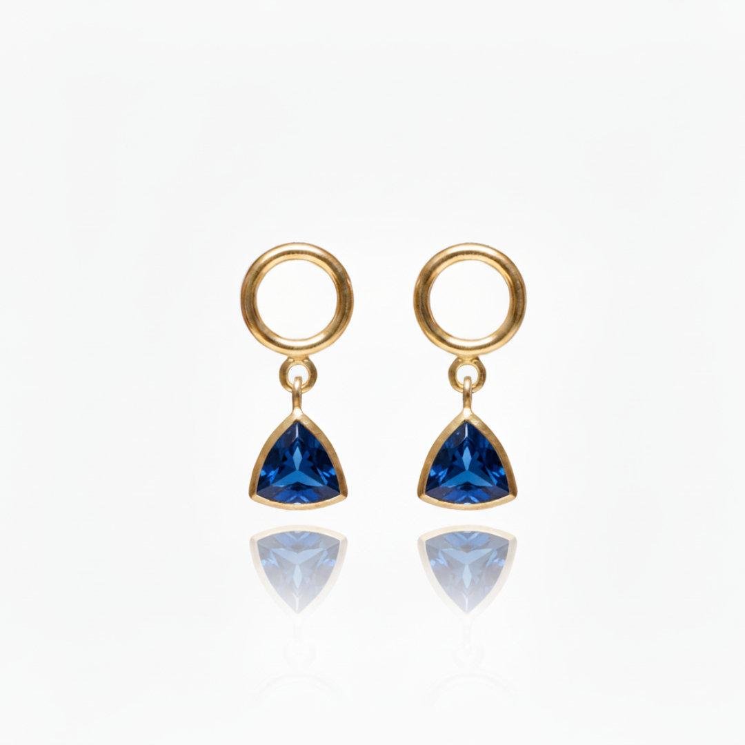 Tia | London Blue Topaz | Earrings