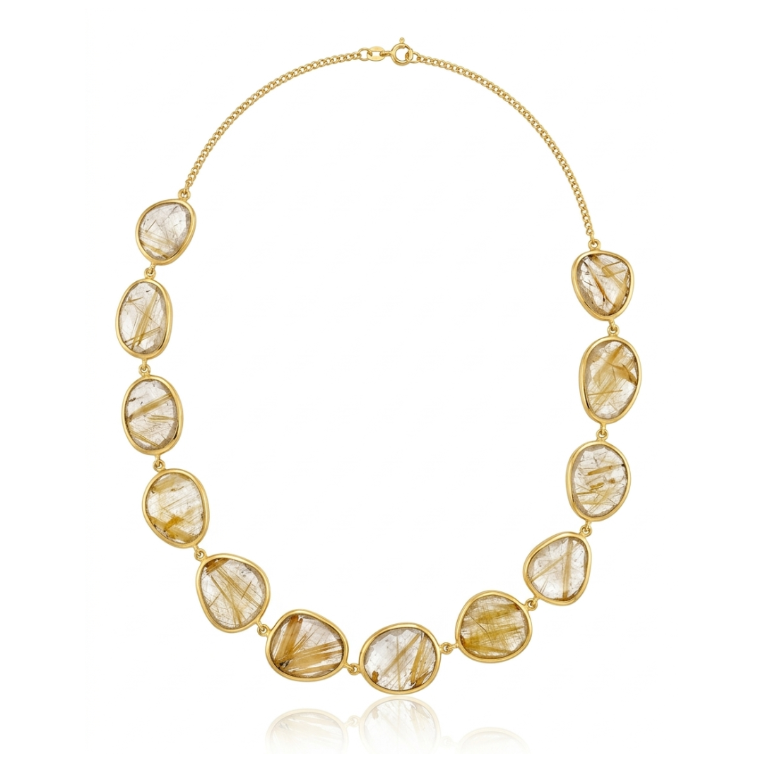 One Off | Golden Rutile Quartz | Necklace