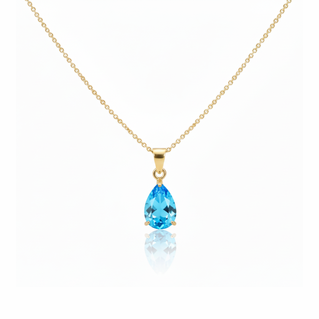 Carla | Sky Blue Topaz | Necklace
