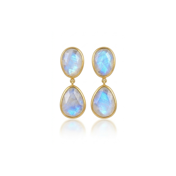 Mismatched | Rainbow Moonstone | Earrings