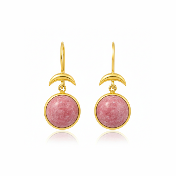 Livie | Thulite | Earrings
