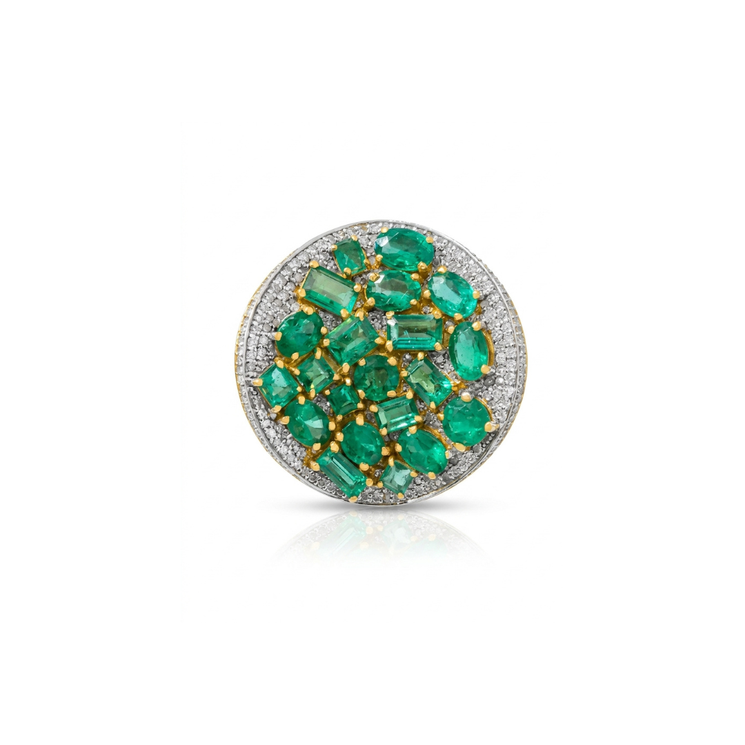 One Off  | Emerald & Diamond | Ring