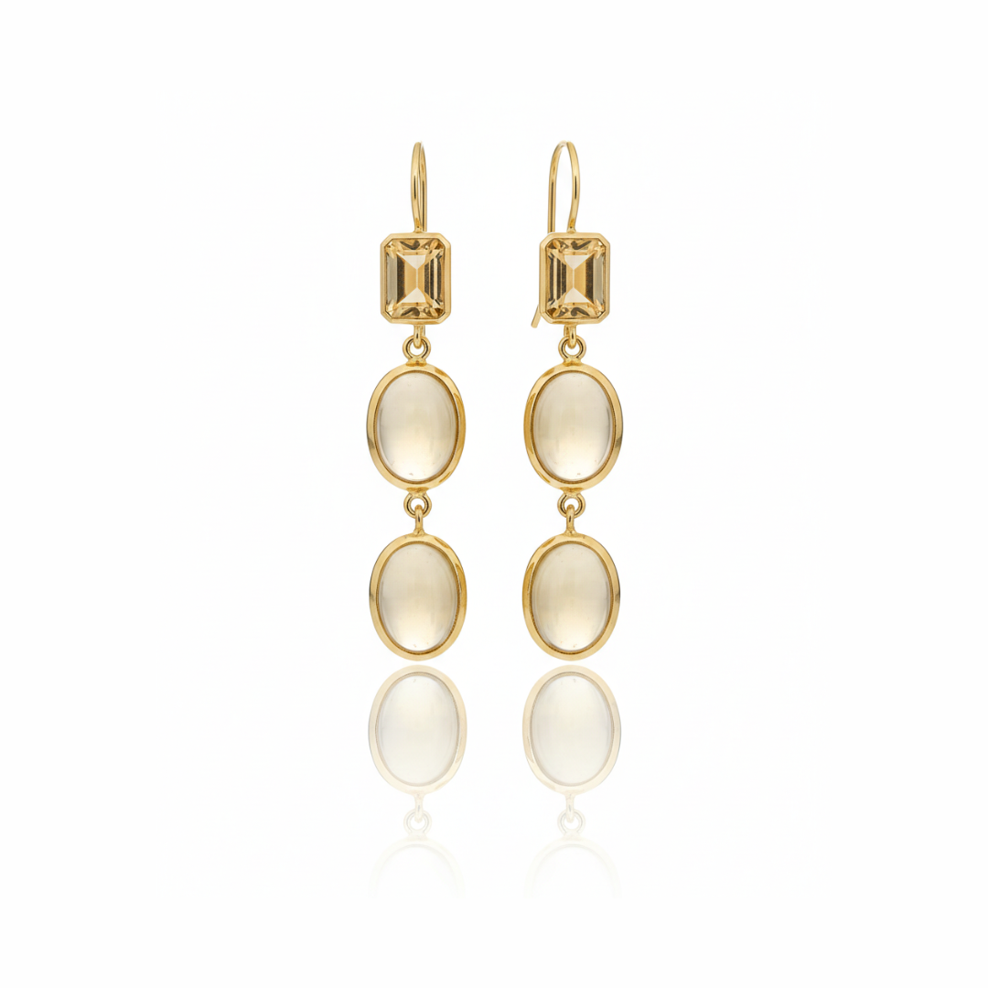 Camila | Citrine | Earrings