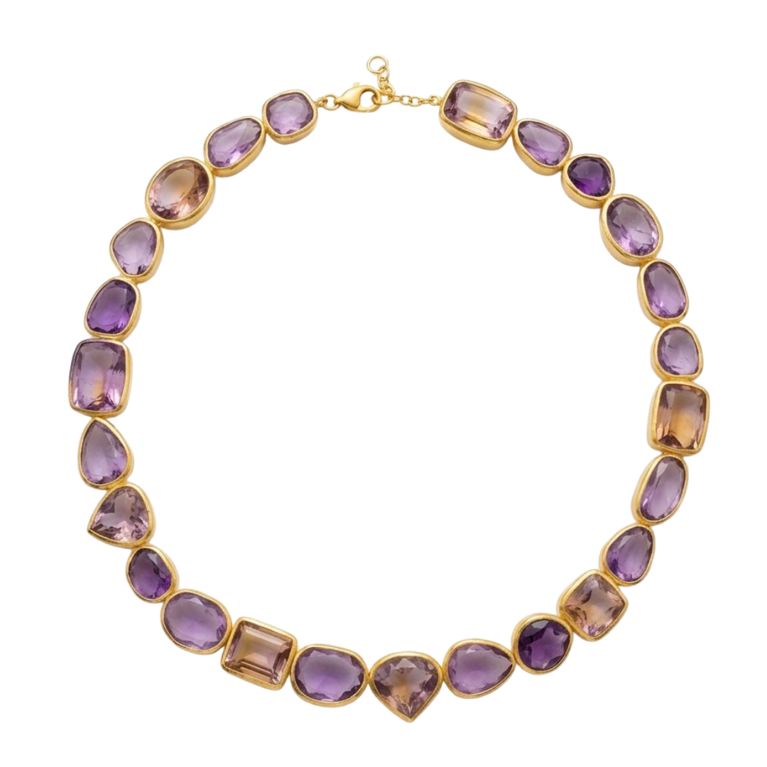 One Off | Amethyst & Ametrine | Necklace