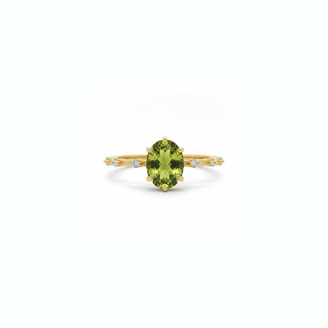 Sienna | Peridot Ring