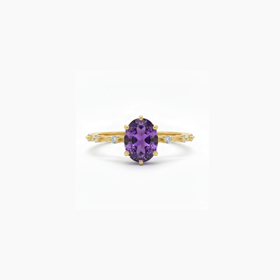 Sienna | Amethyst Ring
