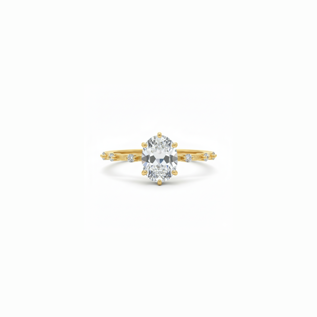 Sienna | White Topaz Ring