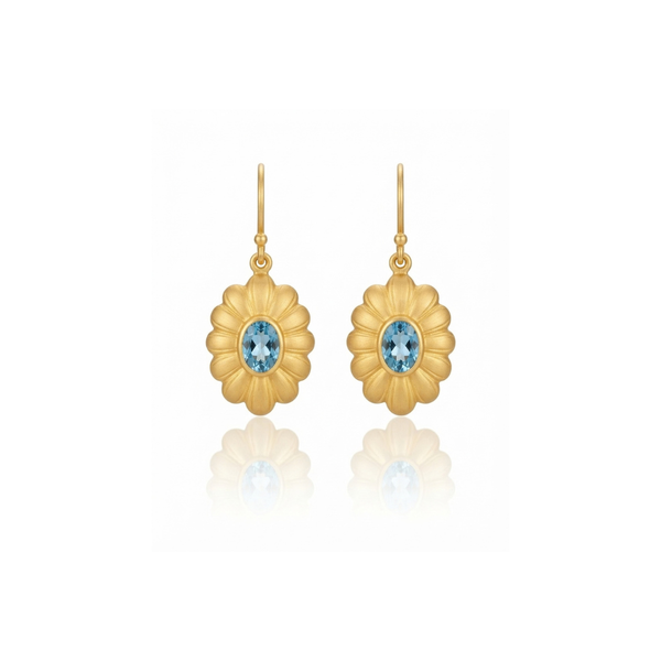 Jessie | Sky Blue Topaz | Earrings