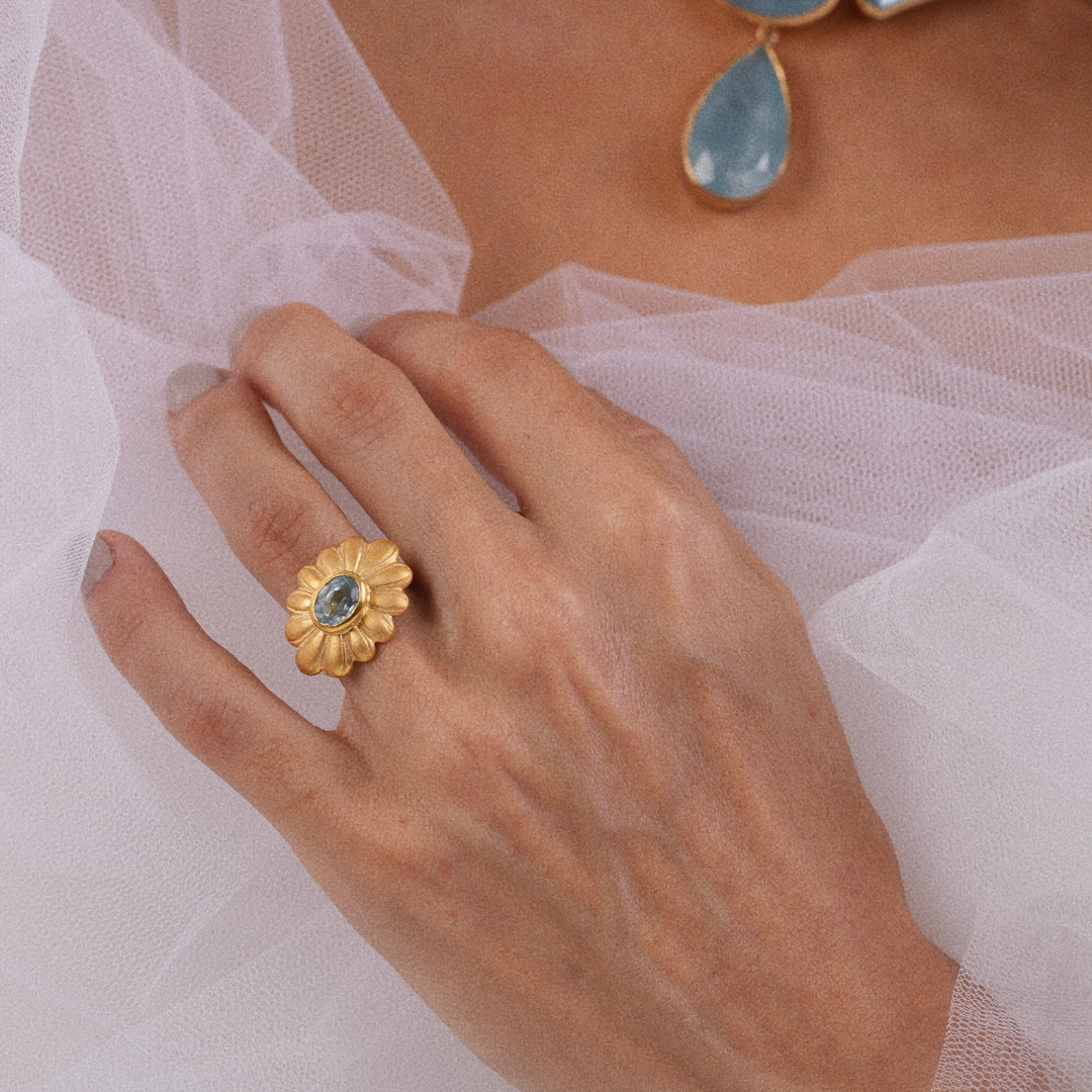 Jessie | Sky Blue Topaz | Ring