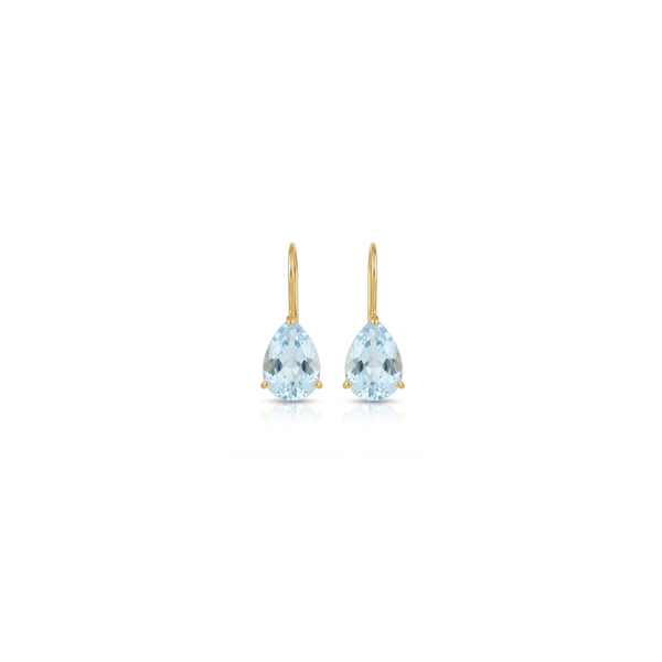 Carla | Drop | Sky Blue Topaz  Earrings
