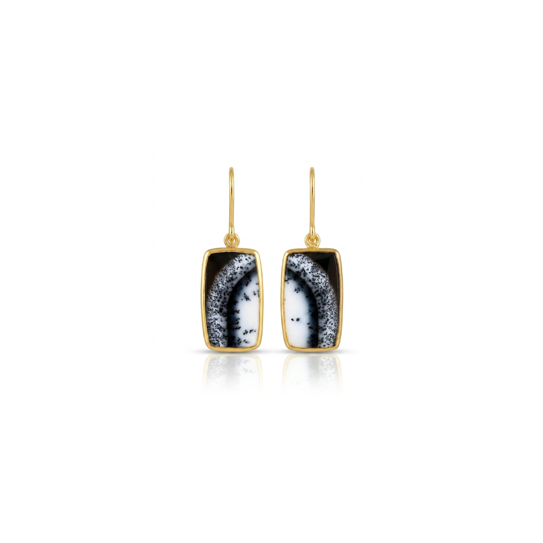 Limited | Dendritic Agate | Earrings