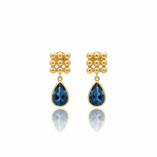 Grace | London Blue Topaz  | Earring