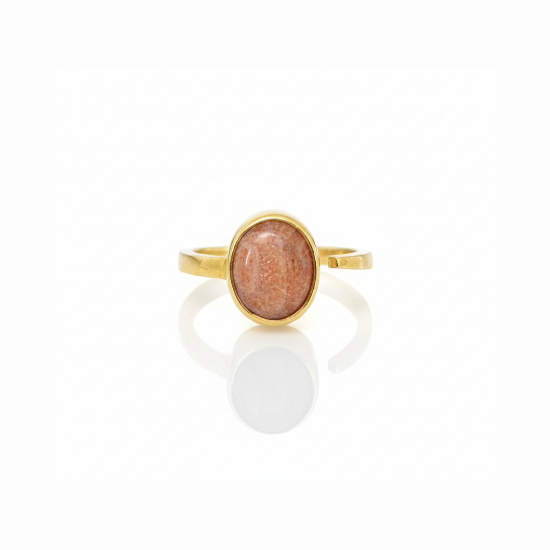 Sunstone ring