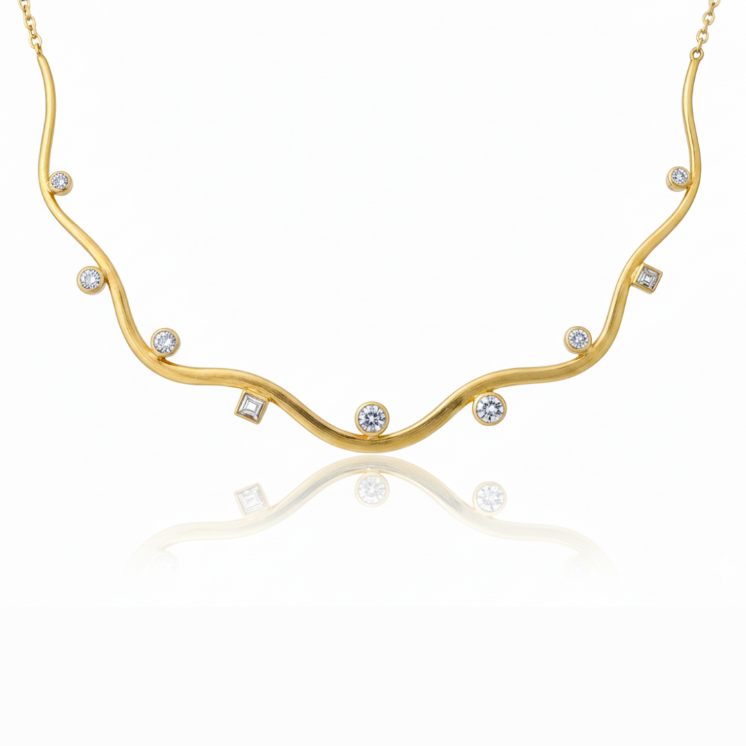 Vivian | White Topaz | Necklace