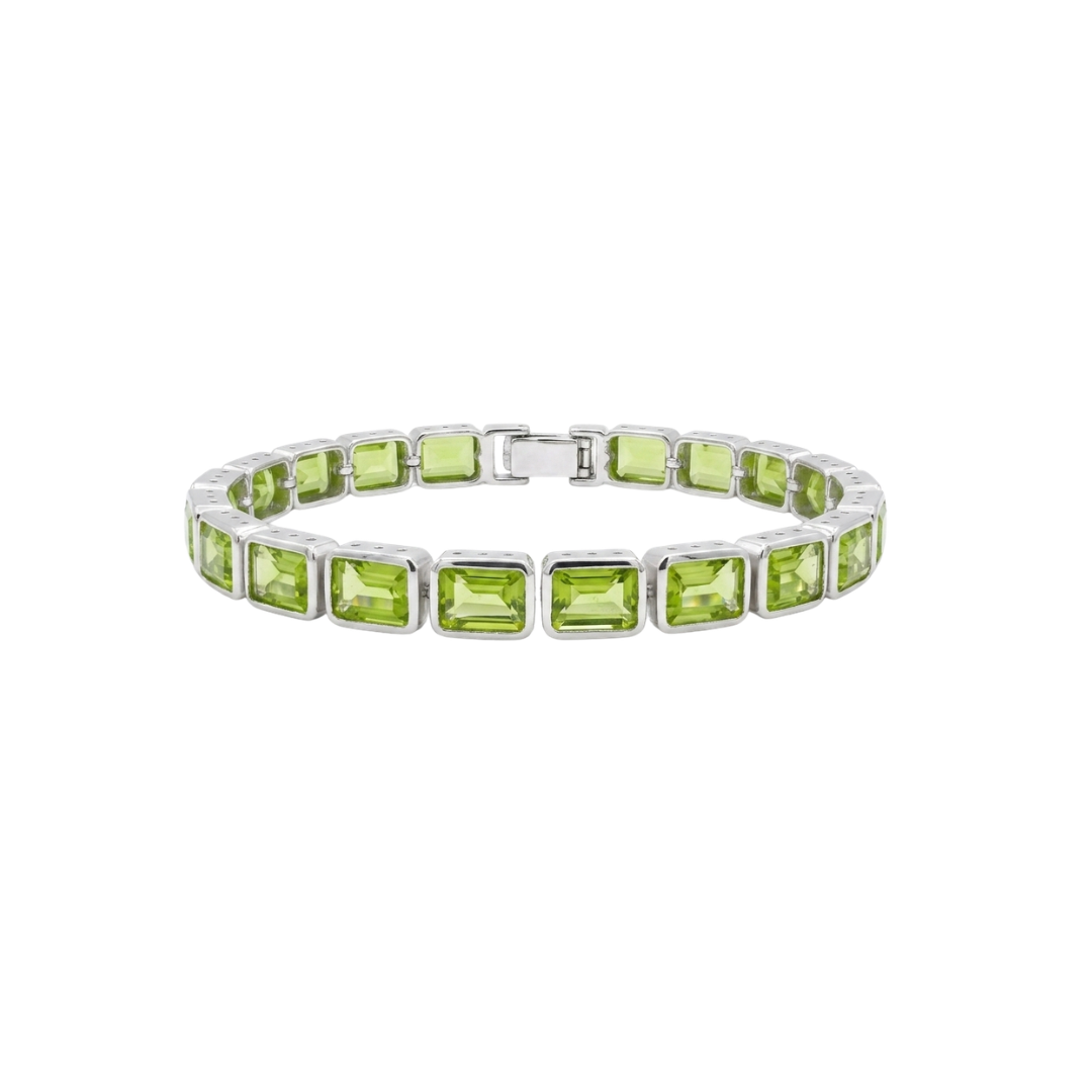 Misha | Peridot | Tennis Bracelet