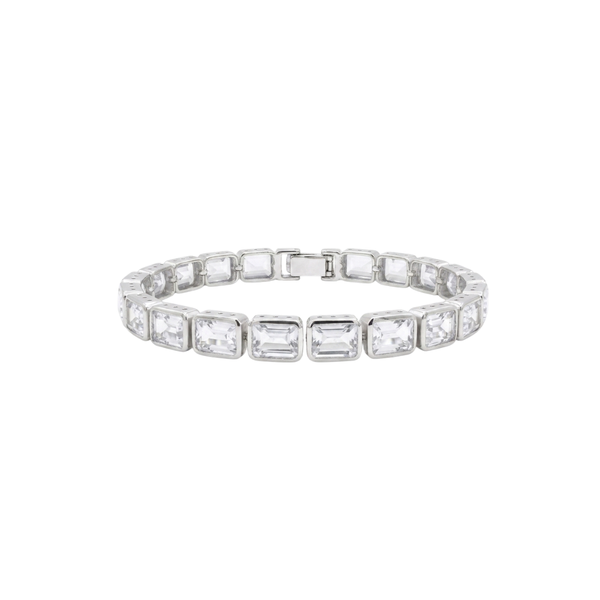 Misha | White Topaz | Tennis Bracelet