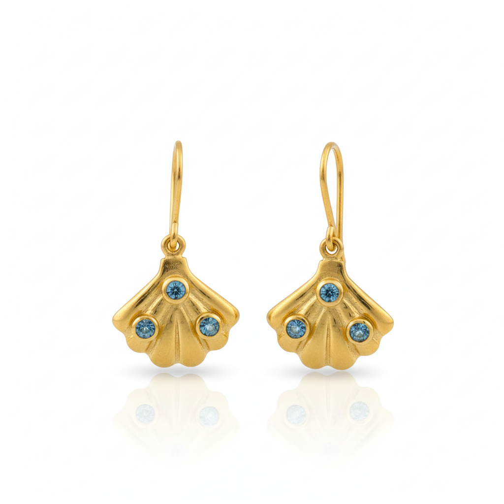 Ariel | Blue Topaz  | Earring