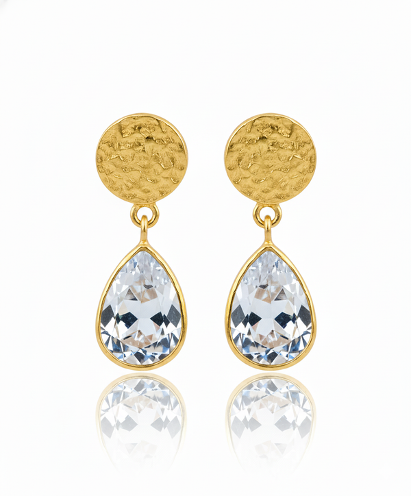 Hannah | White Topaz | Earrings