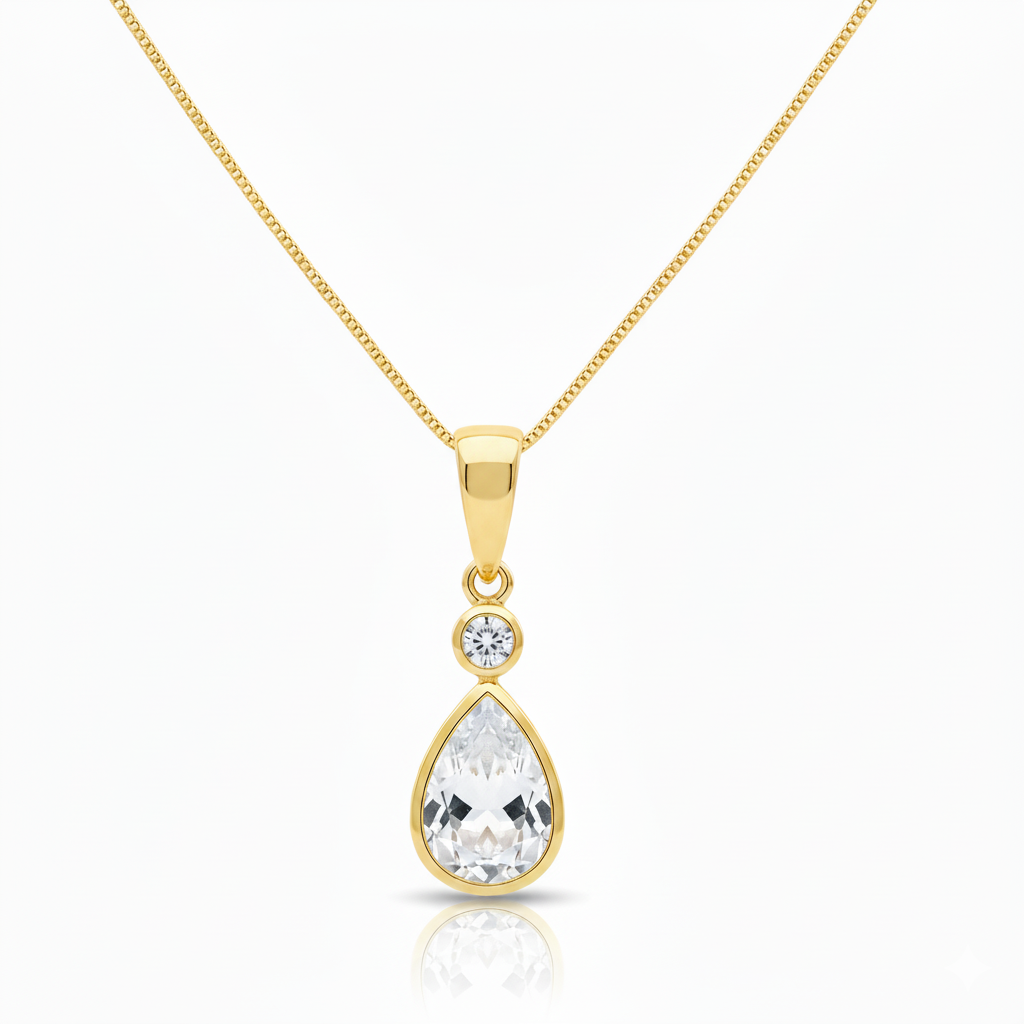 Ana | White Topaz | Necklace