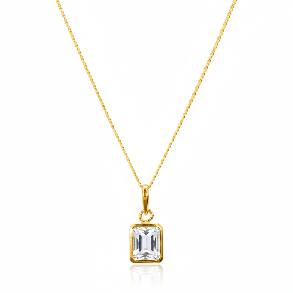 Thea | White Topaz | Necklace