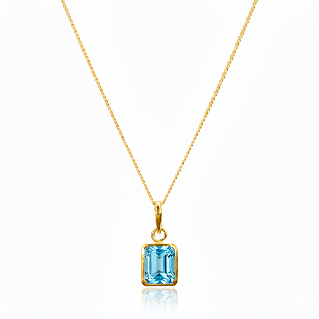 Thea | Sky Blue Topaz | Necklace