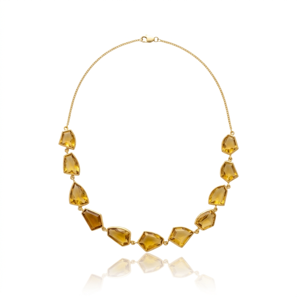 One Off | Beer Quartz | Necklace