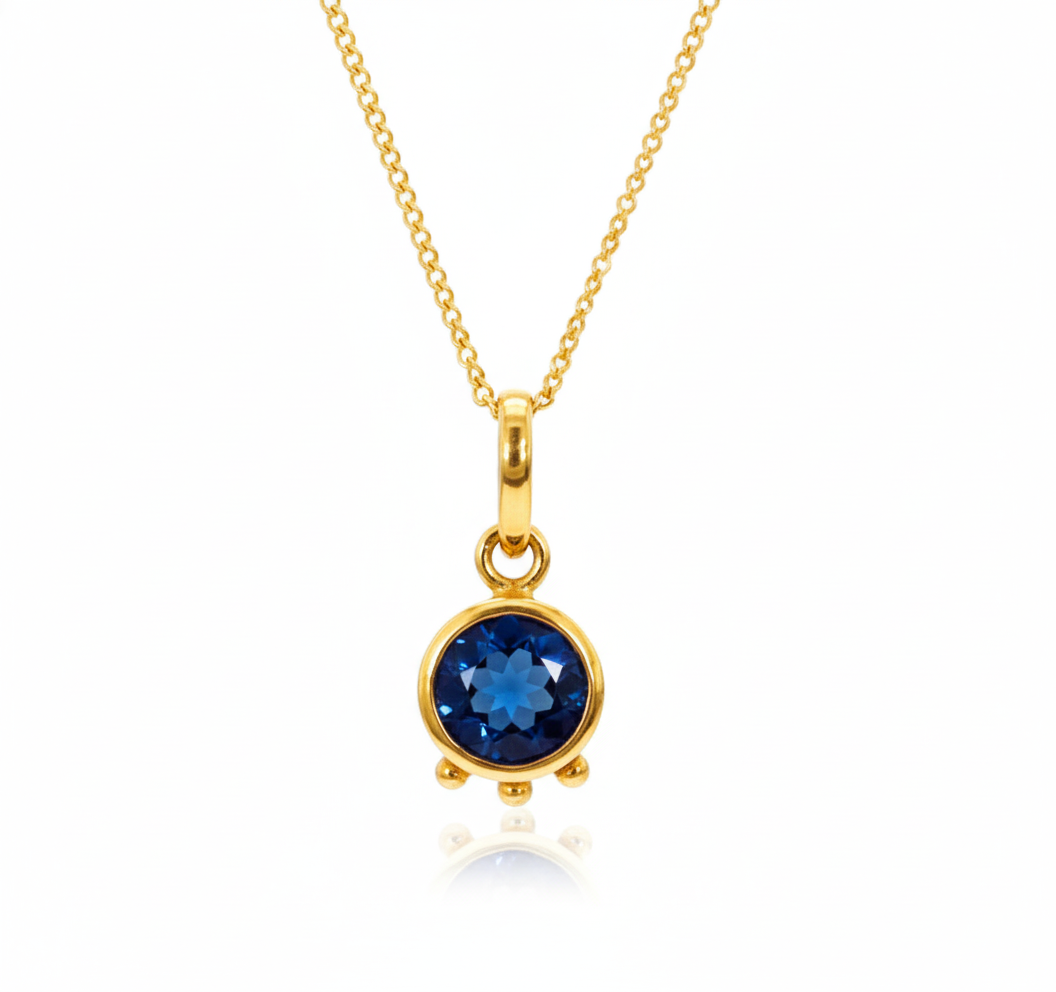Nora | London Blue Topaz | Necklace