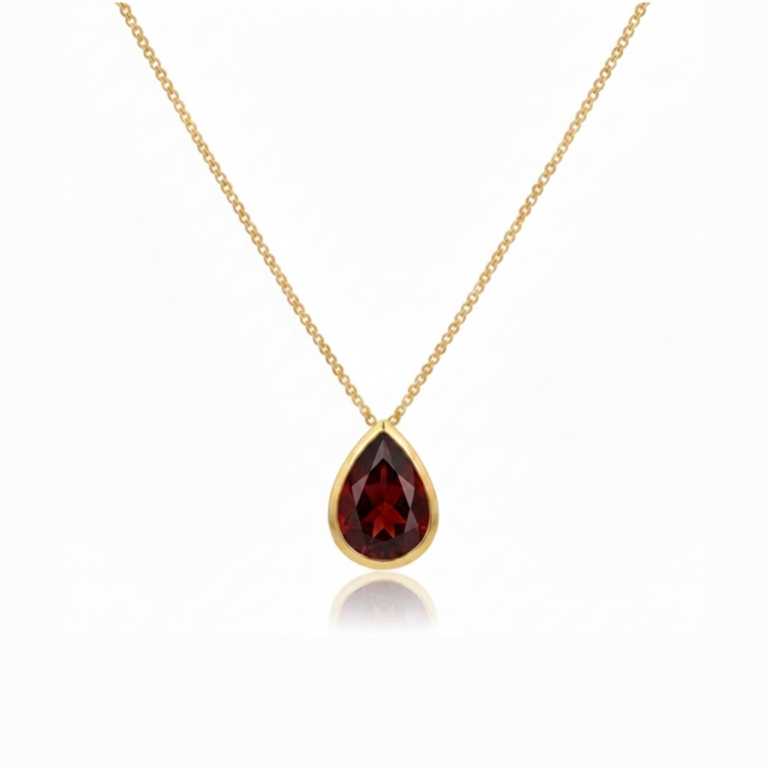 Abby | Garnet | Necklace