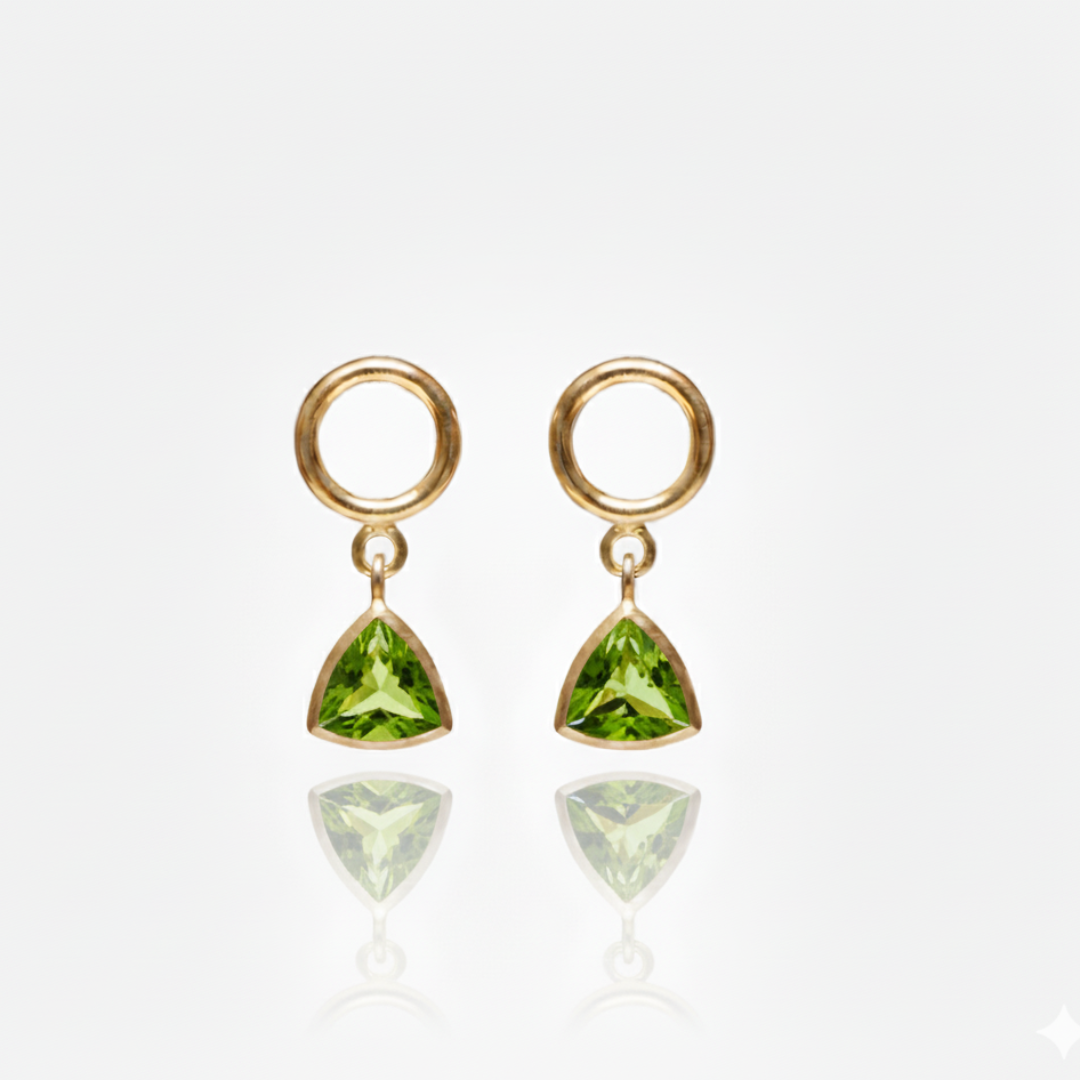 Tia | Peridot | Earrings