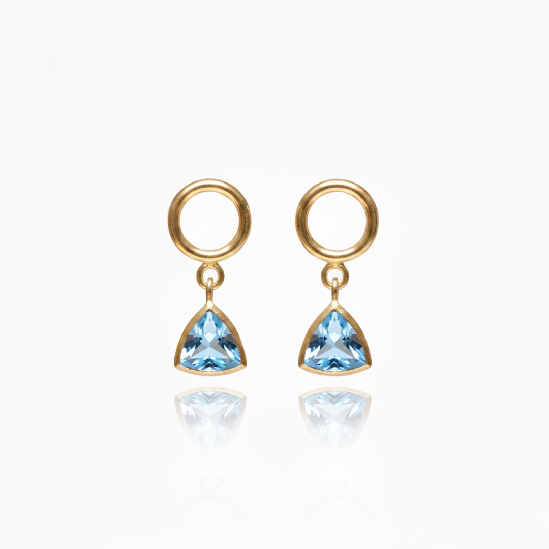 Tia | Sky Blue Topaz | Earrings