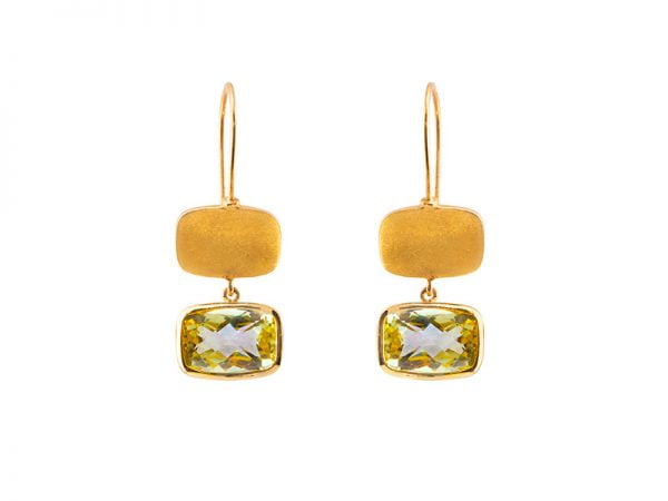 Ira | Green Gold | Earrings