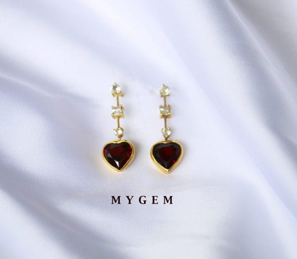 My Gem | Garnet | Earrings