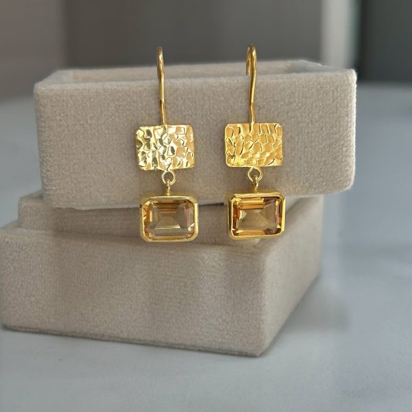 Ira | Citrine | Earrings