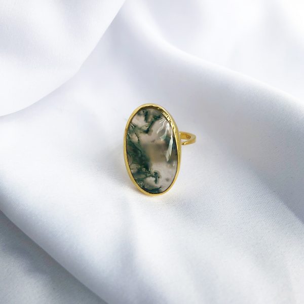 Moss Opal Ring