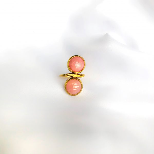 Pink Opal Ring