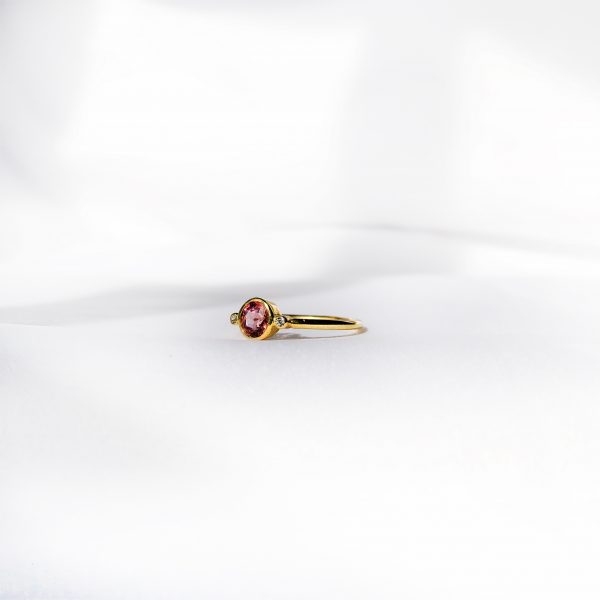 Pink Tourmaline Ring - Image 2