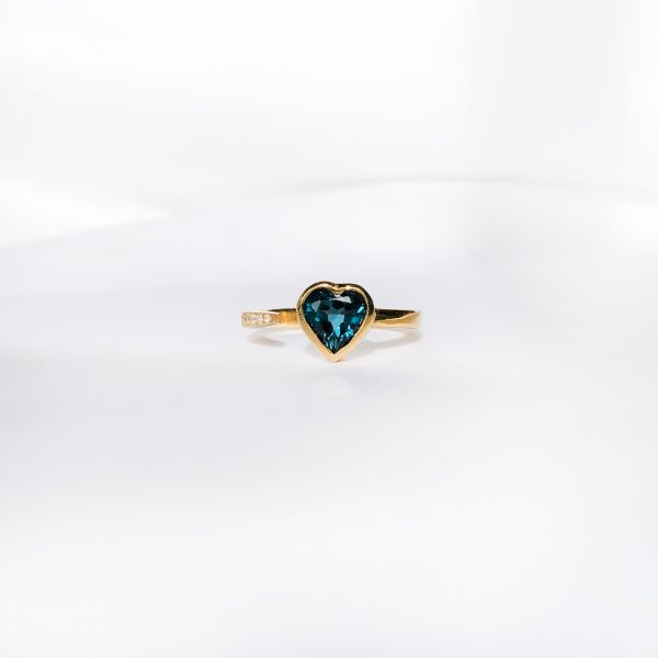 London Blue Topaz Ring