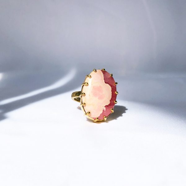 Rhodochrosite Ring